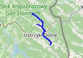 Trasa z dnia 2021-07-05 09:47 - mapa trasy gps - rower szosowy