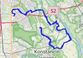 Trasa z dnia 2021-07-12 19:13 - mapa trasy gps - rower szosowy