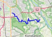 Trasa z dnia 2021-07-30 09:01 - mapa trasy gps - rower szosowy