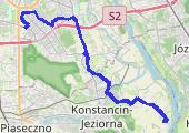 Trasa z dnia 2021-07-30 20:40 - mapa trasy gps - rower szosowy