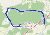 Trasa z dnia 2021-08-03 21:17 - mapa trasy gps - rower szosowy