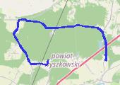 Trasa z dnia 2021-08-04 19:28 - mapa trasy gps - rower szosowy