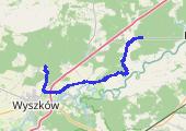 Trasa z dnia 2021-08-08 19:50 - mapa trasy gps - rower szosowy