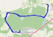 Trasa z dnia 2021-08-11 10:37 - mapa trasy gps - rower szosowy