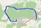 Trasa z dnia 2021-08-13 20:47 - mapa trasy gps - rower szosowy