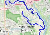 Trasa z dnia 2021-08-25 19:51 - mapa trasy gps - rower szosowy