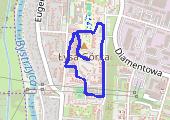 Spacer - mapa trasy gps - spacer