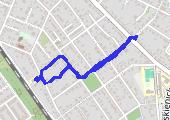 Trasa z dnia 2021-11-05 08:39 - mapa trasy gps - spacer