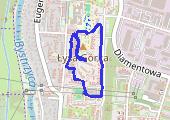 Spacer - mapa trasy gps - spacer