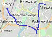 Trasa z dnia 2021-10-06 16:34 - mapa trasy gps - rower szosowy