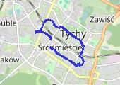 Trasa z dnia 2021-11-06 20:11 - mapa trasy gps - bieganie