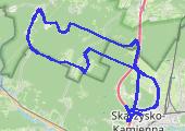 Trasa z dnia 2021-11-07 14:37 - mapa trasy gps - rower szosowy