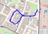 Trasa z dnia 2021-11-09 12:27 - mapa trasy gps - marsz