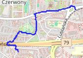 Trasa z dnia 2021-11-09 13:09 - mapa trasy gps - marsz