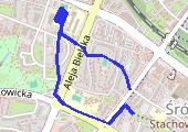 Trasa z dnia 2021-11-10 17:36 - mapa trasy gps - bieganie