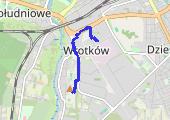 Rower - mapa trasy gps - rower trekkingowy