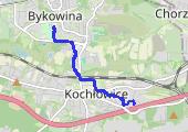 Trasa z dnia 2021-11-05 07:55 - mapa trasy gps - rower górski