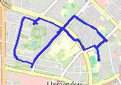 Trasa z dnia 2021-10-26 08:13 - mapa trasy gps - rower szosowy