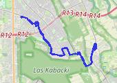 Trasa z dnia 2021-10-27 08:09 - mapa trasy gps - rower szosowy