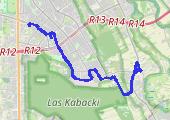 Trasa z dnia 2021-10-28 08:06 - mapa trasy gps - rower szosowy