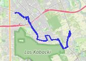 Trasa z dnia 2021-10-29 08:10 - mapa trasy gps - rower szosowy
