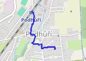 Trasa z dnia 2021-11-12 19:31 - mapa trasy gps - spacer