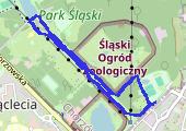 WPKiW 2021-11-13  - mapa trasy gps - spacer