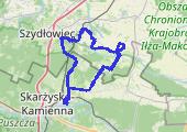 Trasa z dnia 2021-11-13 14:29 - mapa trasy gps - rower szosowy