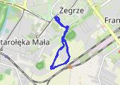 Trasa z dnia 2021-11-14 14:46 - mapa trasy gps - spacer