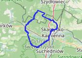 Trasa z dnia 2021-11-14 15:13 - mapa trasy gps - rower szosowy