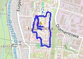 Spacer - mapa trasy gps - spacer