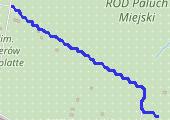 Trasa z dnia 2021-11-15 13:16 - mapa trasy gps - nordic walking