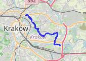 Trasa z dnia 2021-11-18 13:37 - mapa trasy gps - rower górski