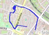 Trasa z dnia 2021-11-18 20:24 - mapa trasy gps - bieganie