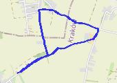 Trasa z dnia 2021-11-19 15:07 - mapa trasy gps - bieganie