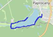 Trasa z dnia 2021-11-21 11:03 - mapa trasy gps - bieganie