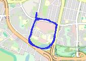 Trasa z dnia 2021-11-21 14:55 - mapa trasy gps - nordic walking