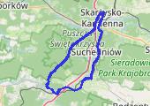 Trasa z dnia 2021-11-21 14:18 - mapa trasy gps - rower szosowy