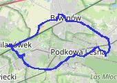 Trasa z dnia 2021-10-09 16:53 - mapa trasy gps - rower górski