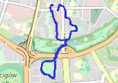 Trasa z dnia 2021-10-29 20:28 - mapa trasy gps - marsz
