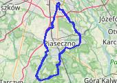 Trasa z dnia 2021-08-28 18:46 - mapa trasy gps - rower górski