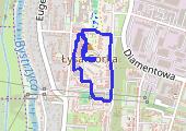 Spacer - mapa trasy gps - spacer