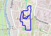 Spacer - mapa trasy gps - spacer