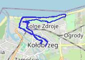 Trasa z dnia 2021-11-22 17:59 - mapa trasy gps - bieganie