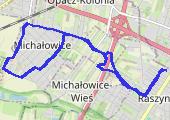 Trasa z dnia 2021-11-22 19:18 - mapa trasy gps - marsz