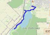 Trasa z dnia 2021-11-25 11:29 - mapa trasy gps - rower górski