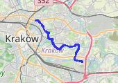 Trasa z dnia 2021-11-25 12:23 - mapa trasy gps - rower górski