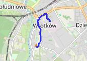 Rower - mapa trasy gps - rower trekkingowy