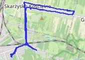 Trasa z dnia 2021-11-26 10:26 - mapa trasy gps - rower szosowy