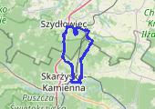 Trasa z dnia 2021-11-27 13:36 - mapa trasy gps - rower szosowy